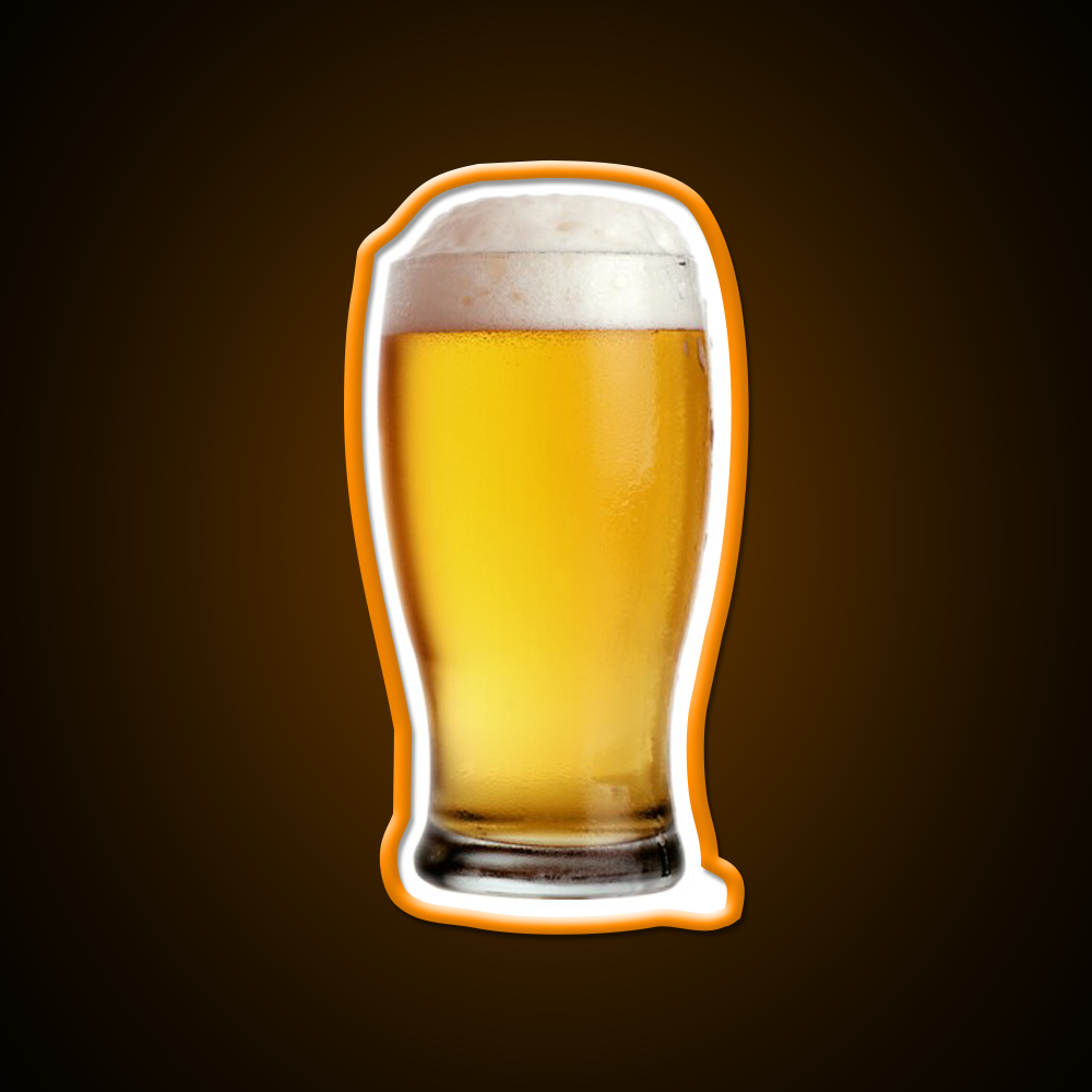 Beer Man Cave Bar Led Neon Sign Beer Cup Wall Art Rgb Color - LED neon sign view 6
