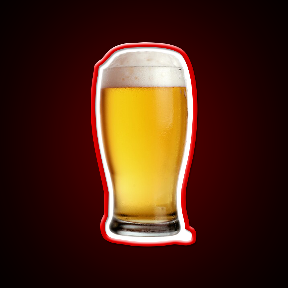 Beer Man Cave Bar Led Neon Sign Beer Cup Wall Art Rgb Color - LED neon sign view 10