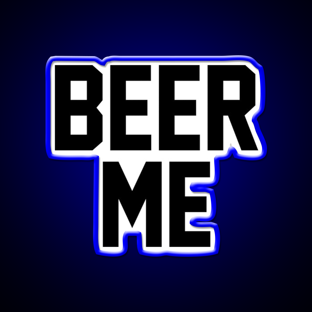 Beer Me Drinkers Gifts Beer Bar Decor Led Neon Sign Rgb Color - LED neon sign view 5
