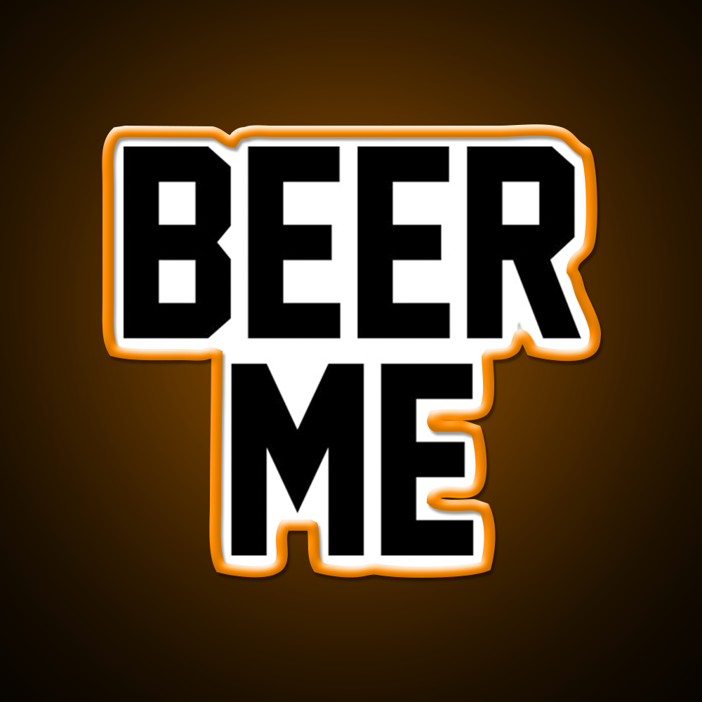 Beer Me Drinkers Gifts Beer Bar Decor Led Neon Sign Rgb Color - LED neon sign view 6