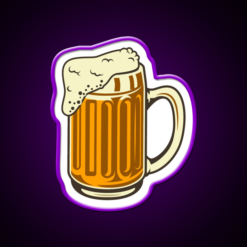Beer Mug Beer Bar Decor Led Neon Sign Rgb Color - LED neon sign view 9