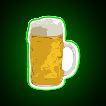 Beer Mug Beer Bar Decor Led Neon Sign Wall Art Rgb Color - LED neon sign view 8