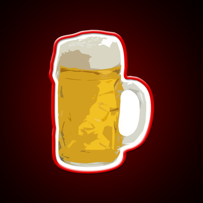 Beer Mug Beer Bar Decor Led Neon Sign Wall Art Rgb Color - LED neon sign view 10