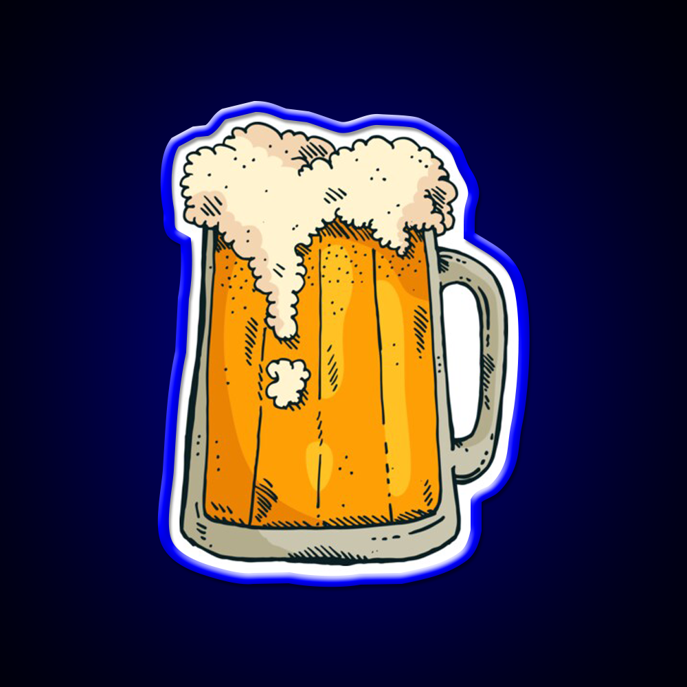 Beer Mug Beer Bar Decor Led Neon Sign Wall Decor Rgb Color - LED neon sign view 5