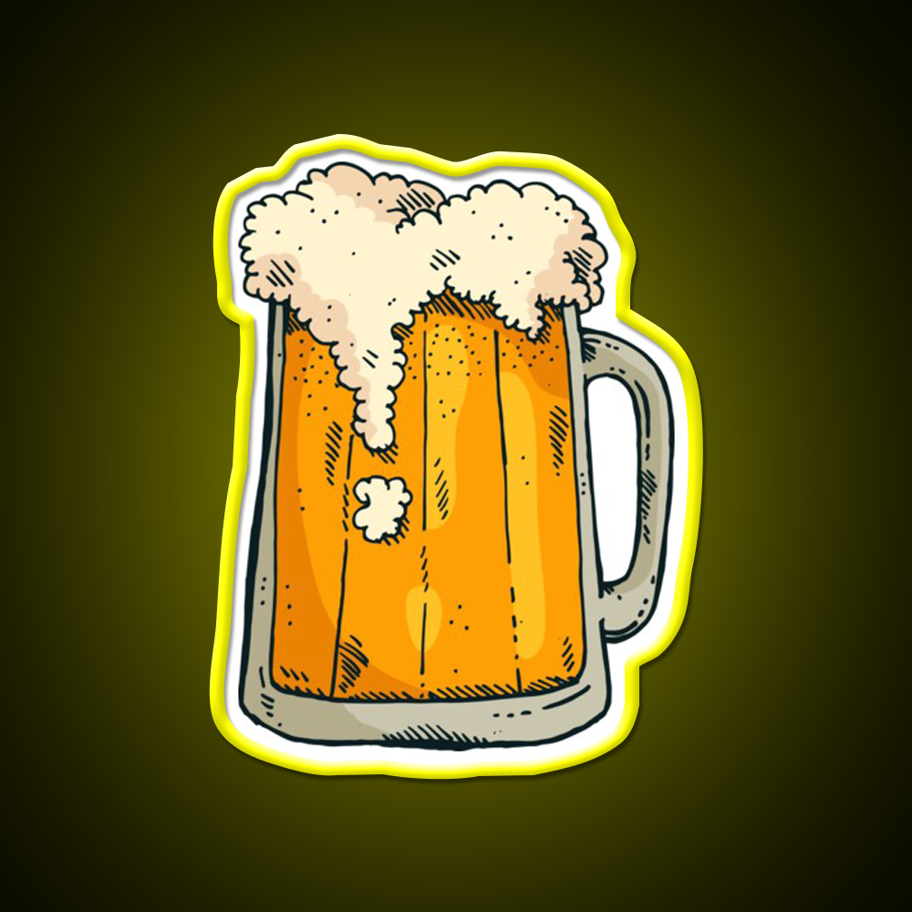 Beer Mug Beer Bar Decor Led Neon Sign Wall Decor Rgb Color - LED neon sign view 7