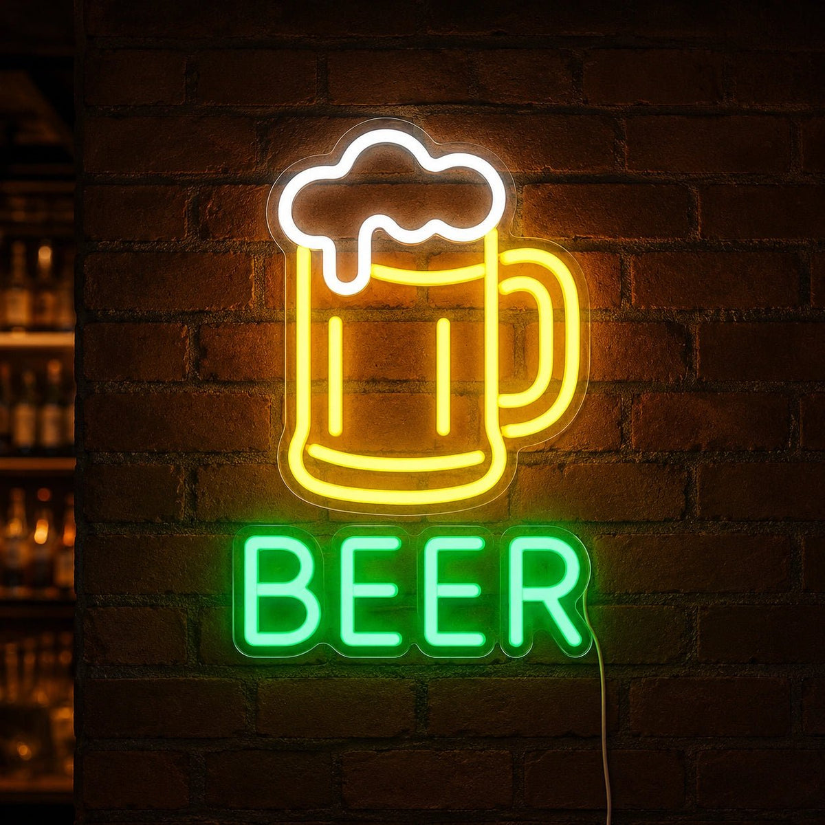 Beer Mug Foam LED Neon Sign - Shineneon