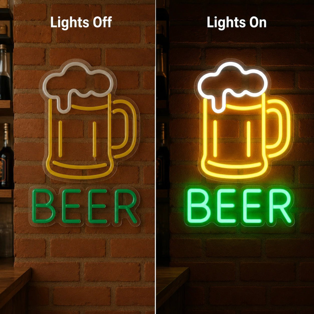 Beer Mug Foam LED Neon Sign - Shineneon