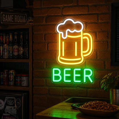 Beer Mug Foam LED Neon Sign - Shineneon