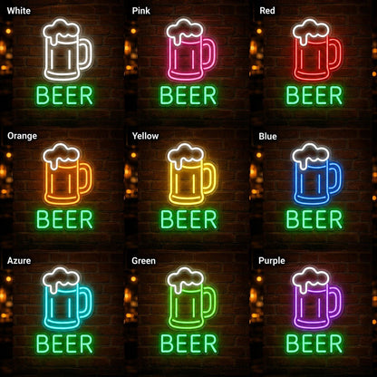 Beer Mug Foam LED Neon Sign - Shineneon
