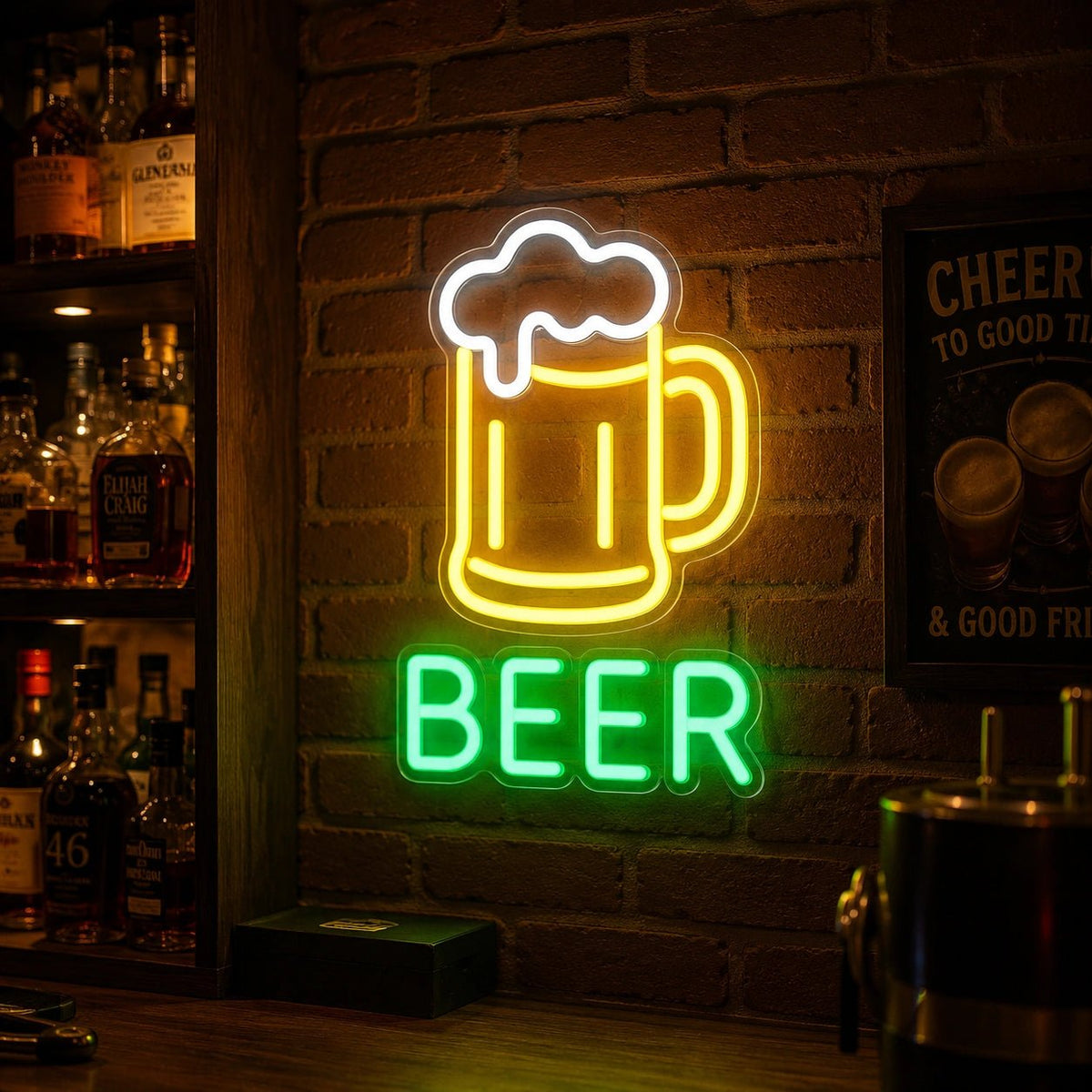 Beer Mug Foam LED Neon Sign - Shineneon