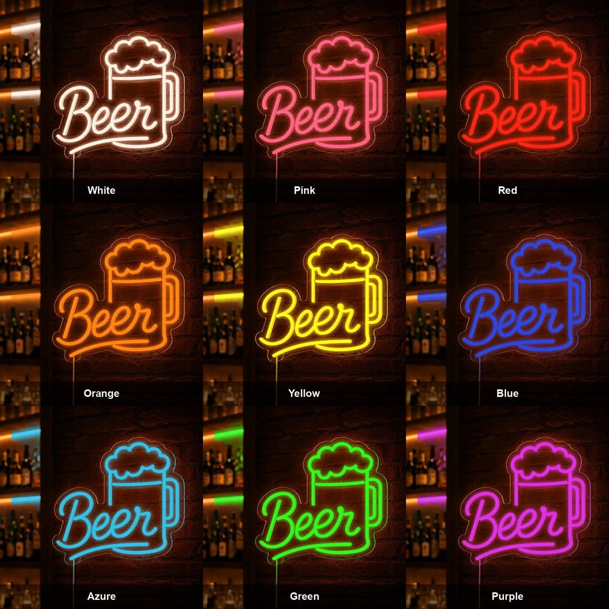 Beer Mug LED Neon Sign - Shineneon