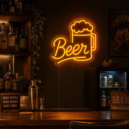 Beer Mug LED Neon Sign - Shineneon