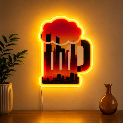 Beer Mug Shape Neon Sign LED Neon Sign high-converting product image