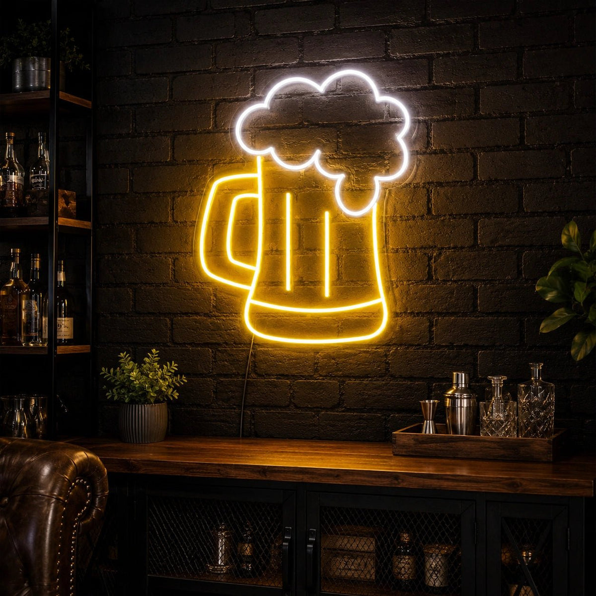 Beer Mug Wall LED Neon Sign - Shineneon