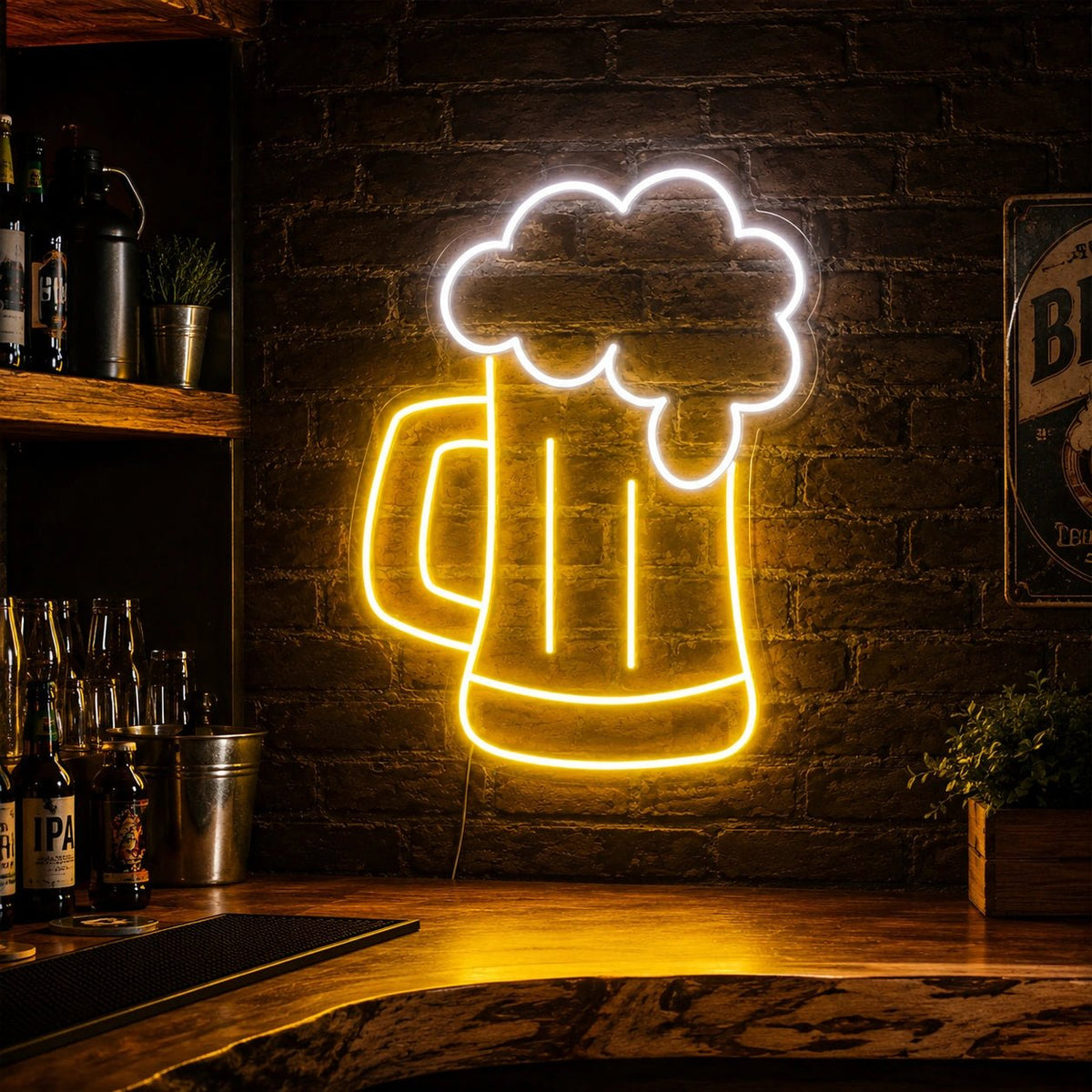 Beer Mug Wall LED Neon Sign - Shineneon