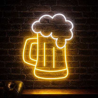 Beer Mug Wall LED Neon Sign - Shineneon