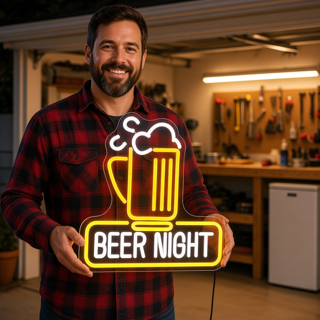 Beer Night LED Neon Sign