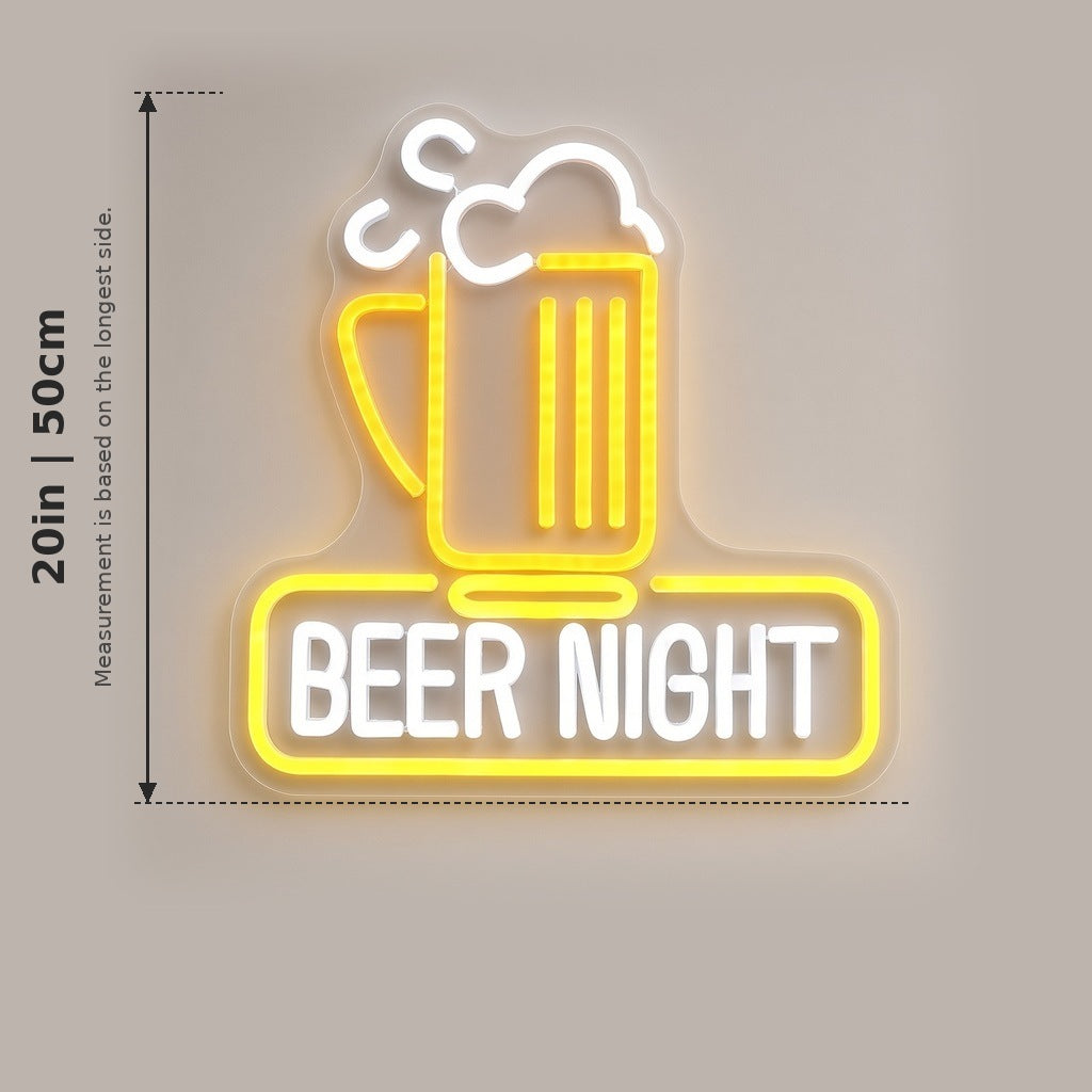 Beer Night LED Neon Sign