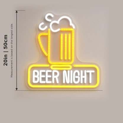 Beer Night LED Neon Sign