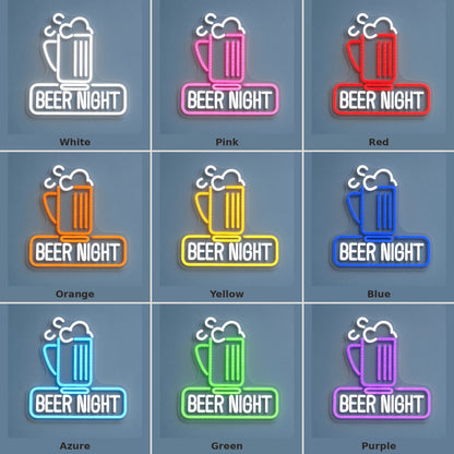 Beer Night LED Neon Sign