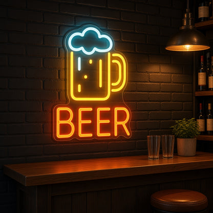 Beer LED Neon Sign