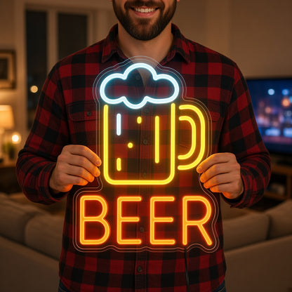 Beer LED Neon Sign