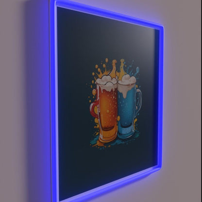 Beer Oktoberfest Rgb Led Neon Sign - LED neon sign close-up detail