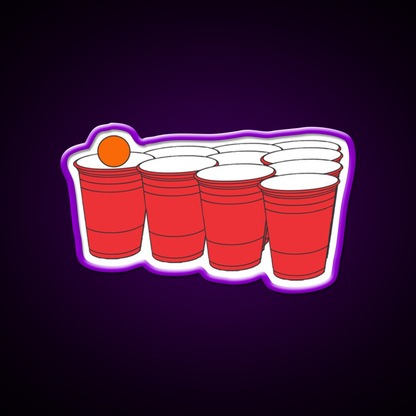 Beer Pong Beer Bar Decor Led Neon Sign Business Neon Sign Rgb Color - LED neon sign view 9