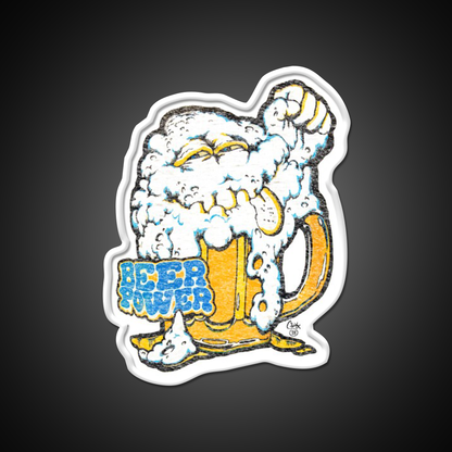 Beer Power 78 Man Cave Bar Led Neon Sign Rgb Color