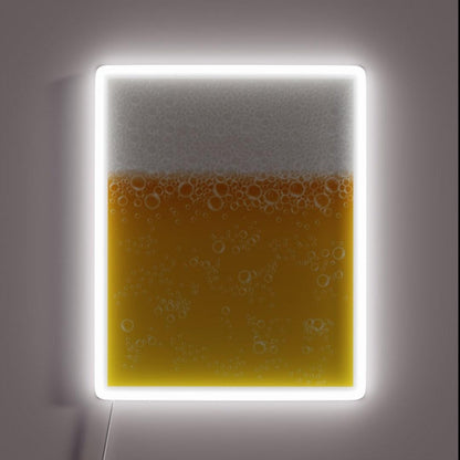 Beer Rgb Led Neon Sign - Custom LED neon sign front view