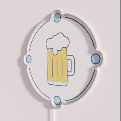 Beer Rgb Led Neon Sign Bar Art Neon Sign