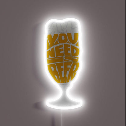 Beer Rgb Led Neon Sign Neon Artwork Sign