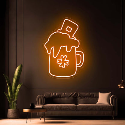 Beer Saint Patrick Day Neon Sign Beer Led Neon Signs