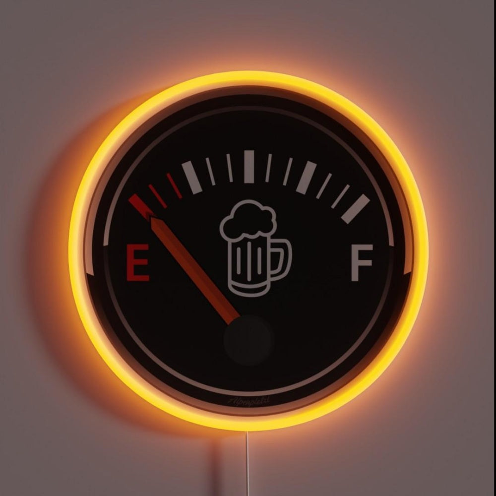 Beer Tank Beer Display Beer Empty Alpenplatzl Rgb Led Neon Sign