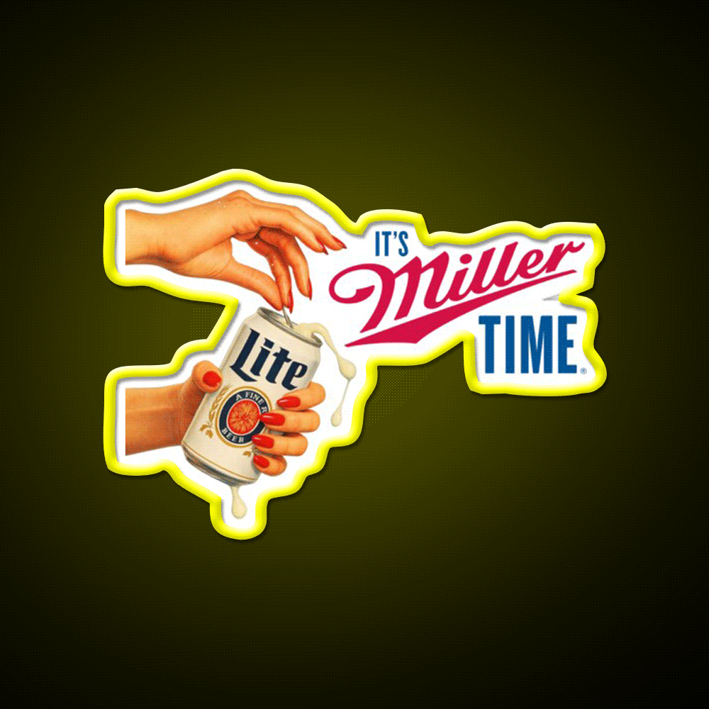 Beer Time Beer Bar Decor Led Neon Sign Rgb Color