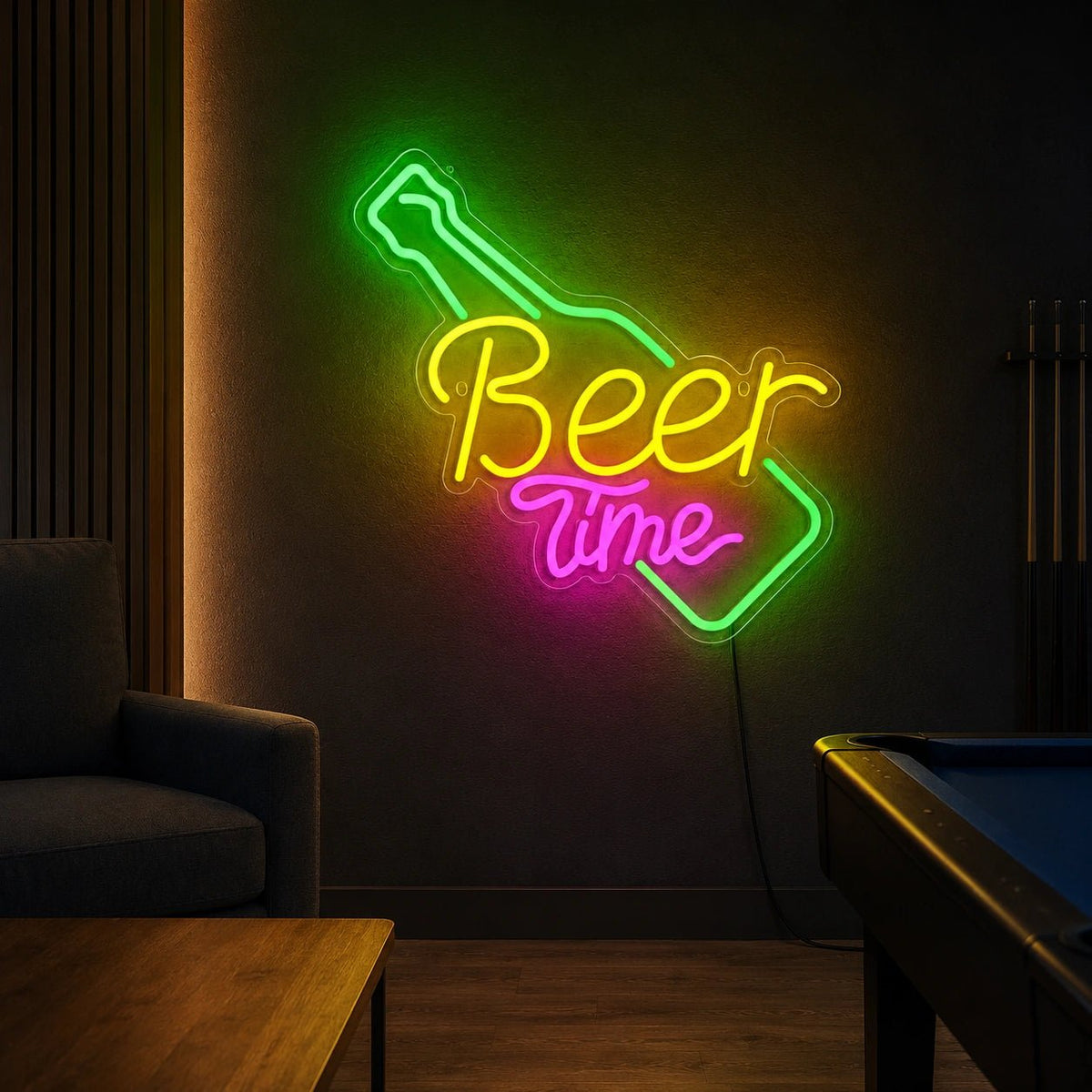 Beer Time LED Neon Sign - Shineneon