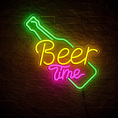 Beer Time LED Neon Sign - Shineneon