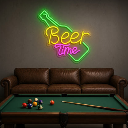 Beer Time LED Neon Sign
