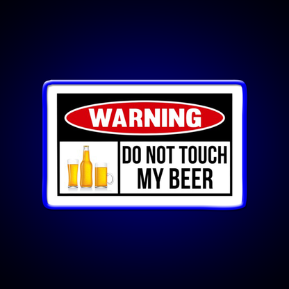Beer Warning Beer Bar Decor Led Neon Sign Rgb Color - LED neon sign view 5