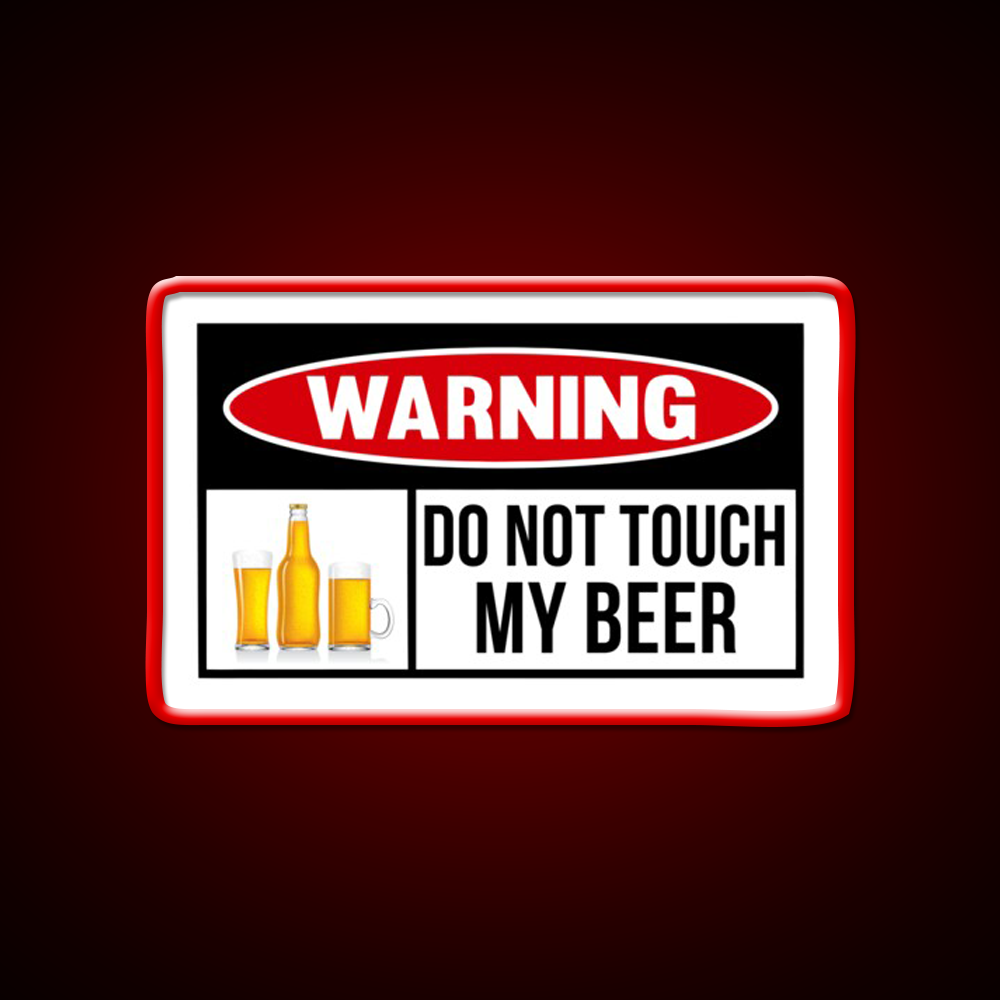 Beer Warning Beer Bar Decor Led Neon Sign Rgb Color - LED neon sign view 10