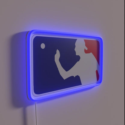Beerpong Masters Beer Pong Rgb Led Neon Sign - LED neon sign close-up detail