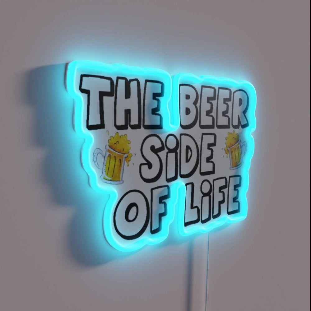 Beersideoflife Rgb Led Neon Sign - LED neon sign close-up detail