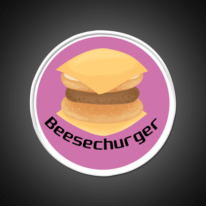 Beesechurger Snack Food Led Neon Sign Rgb Color - Shineneon