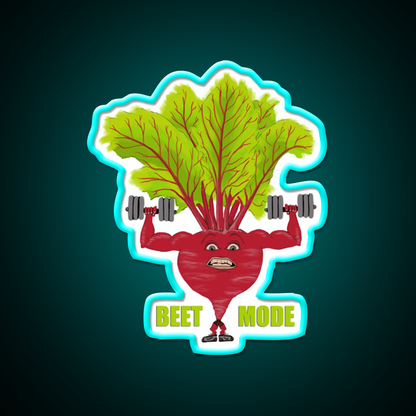Beet Mode Gym Fitness Led Neon Sign Rgb Color