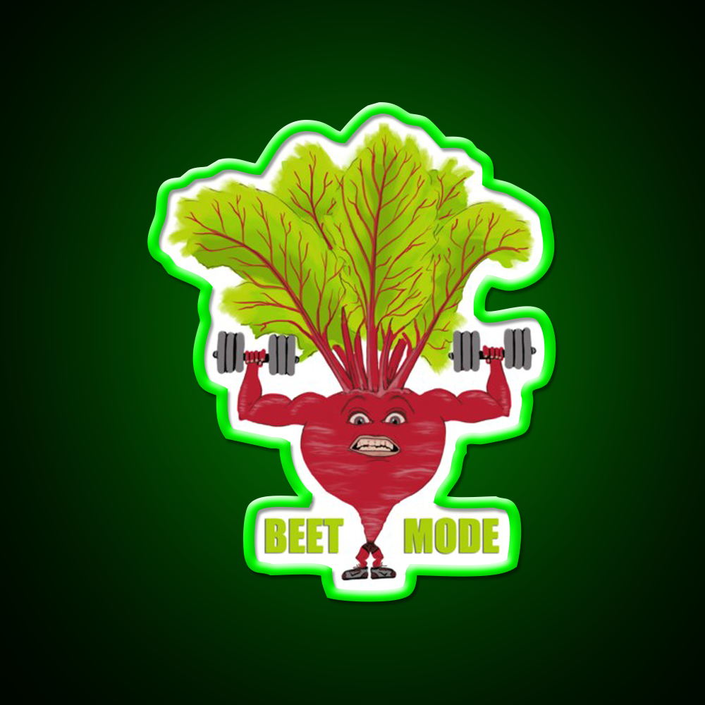Beet Mode Gym Fitness Led Neon Sign Rgb Color