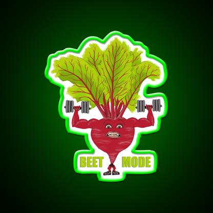 Beet Mode Gym Fitness Led Neon Sign Rgb Color