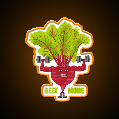 Beet Mode Gym Fitness Led Neon Sign Rgb Color
