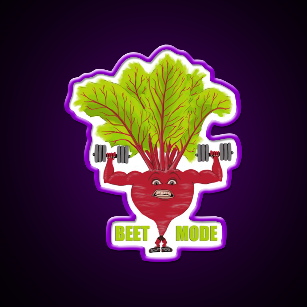 Beet Mode Gym Fitness Led Neon Sign Rgb Color