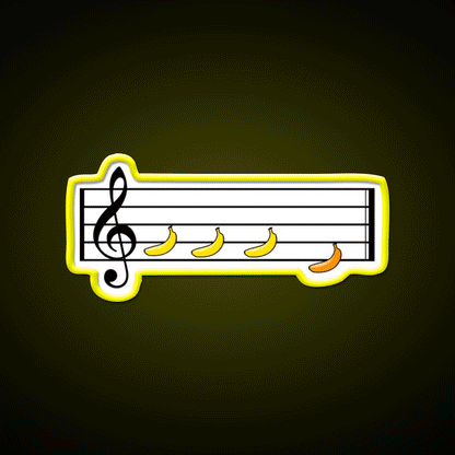 Beethoven 5 Banana Man Cave Bar Led Neon Sign Rgb Color