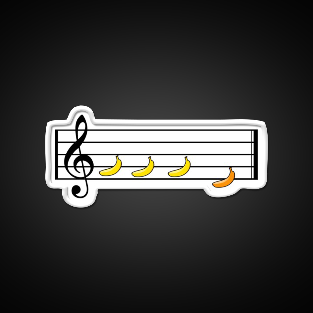 Beethoven 5 Banana Man Cave Bar Led Neon Sign Rgb Color